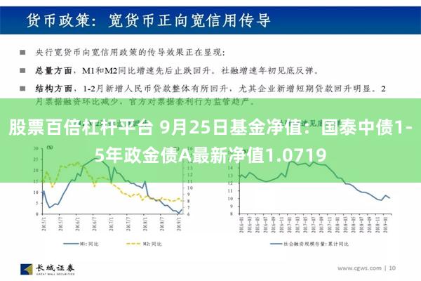 股票百倍杠杆平台 9月25日基金净值：国泰中债1-5年政金债A最新净值1.0719