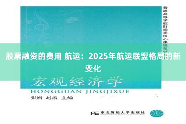 股票融资的费用 航运：2025年航运联盟格局的新变化