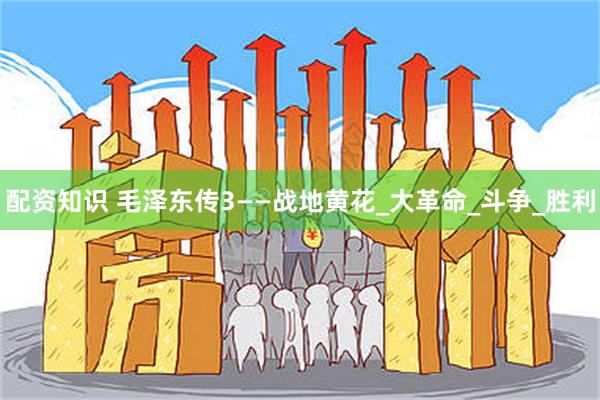 配资知识 毛泽东传3——战地黄花_大革命_斗争_胜利